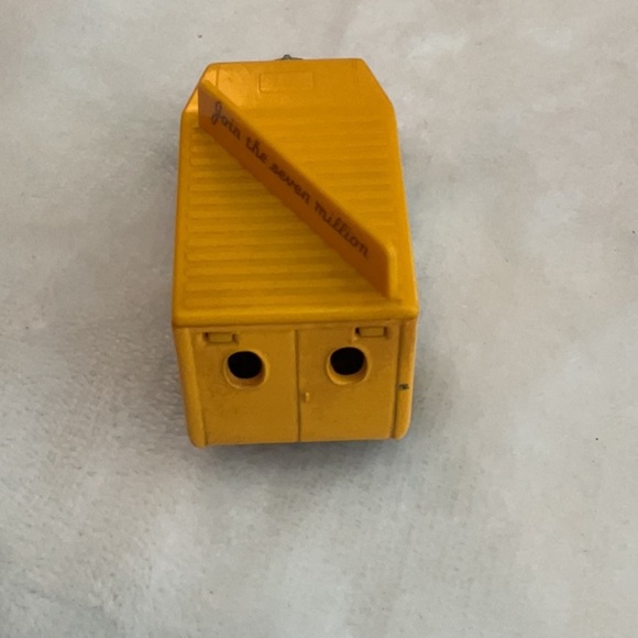 Coca Cola Yellow and Black Vintage Toy Truck - Picture 3 of 5